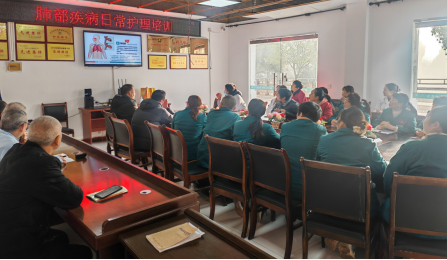 冬日送暖护夕阳 精准呵护肺健康 ——我院走进福利院开展冬季呼吸系统疾病义诊
